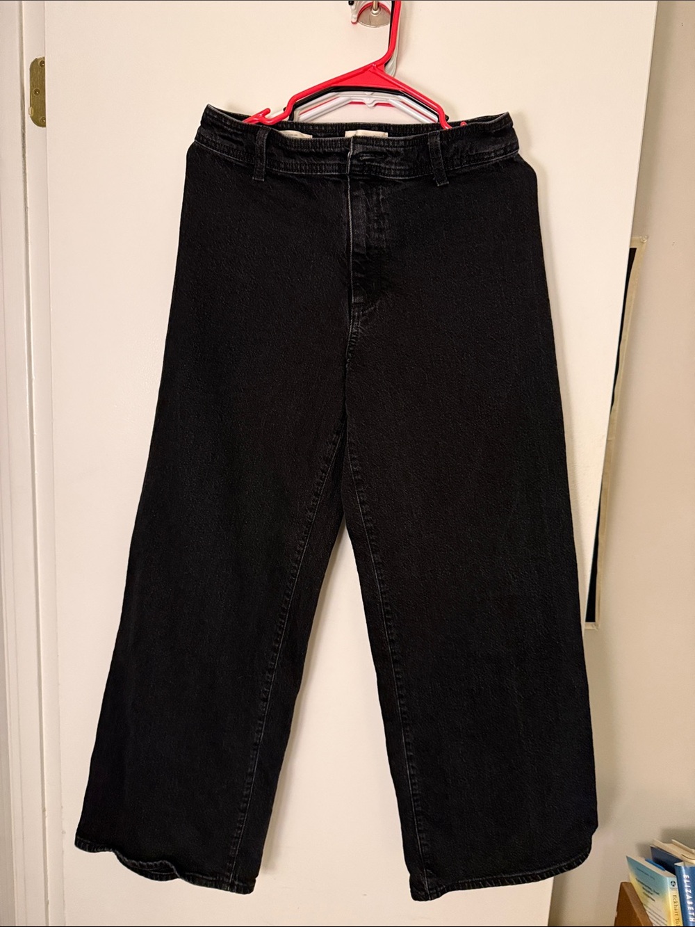 Universal Thread Sailor Wide-Leg Black Women's Jeans